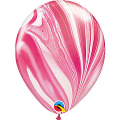 Q 11" Супер Агат Red White 1 шт.